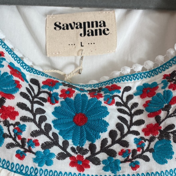 Savanna Jane embroidered top - Picture 2 of 5